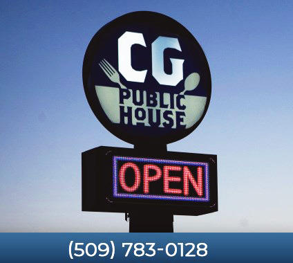 cg outside CG Public House Kennewick Restaurant